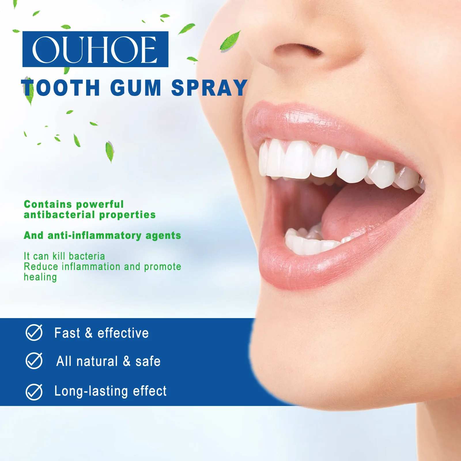 Gingival Care Relief Gum Fire And Swelling Pain Toothache Oral Care