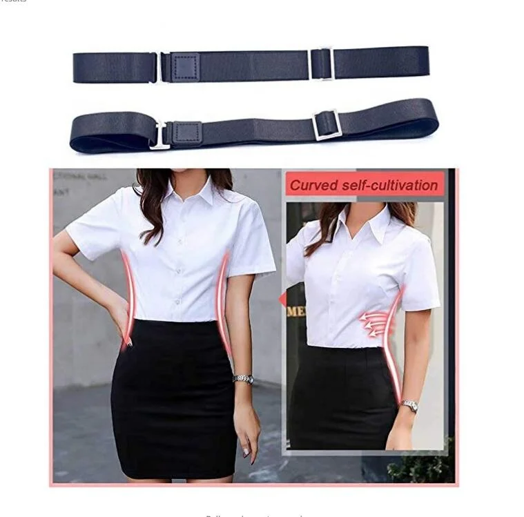 Adjustable Women Men Shirt Stay Tuck It Belt Non-slip Anti-wrinkling Belt  Shirt Tucked Belt Anti-wrinkle Straps - AliExpress