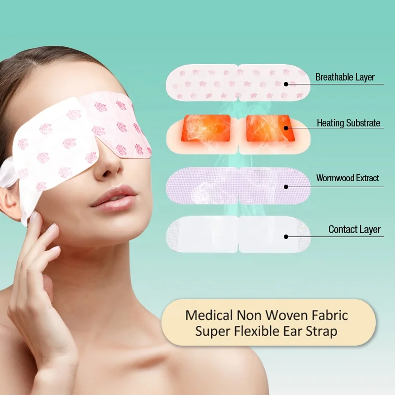 Wholesale Disposable Soothes And Relaxes Self Heated Eye Mask With High