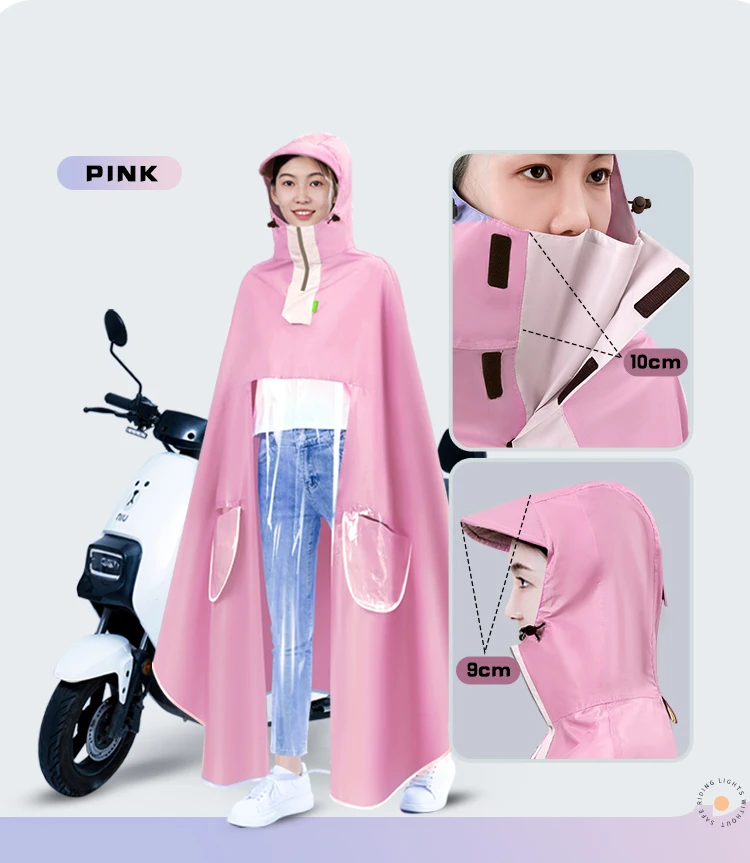 Waterproof Travel Fashion Appearance Motorcycle rain coat Customized Waterproof raincoat manufacture