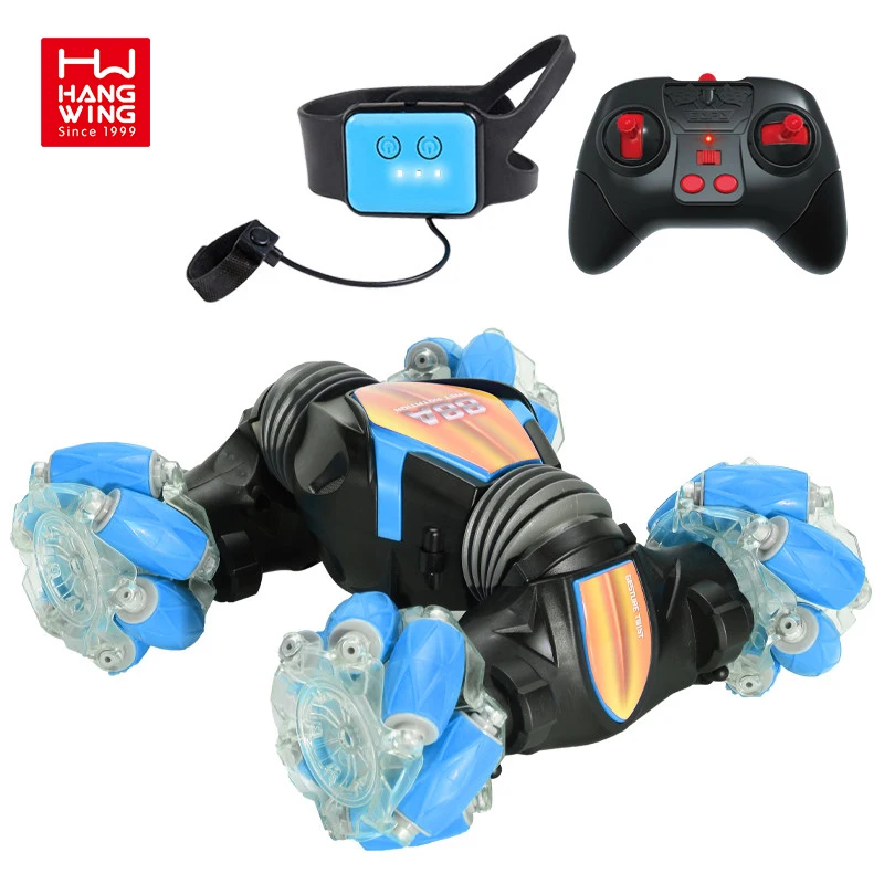 Double Side Remote Control Drift Twisting Stunt Car 4WD Radio Control Toys  Watch Control Hand Gesture Auto RC Car for Kids