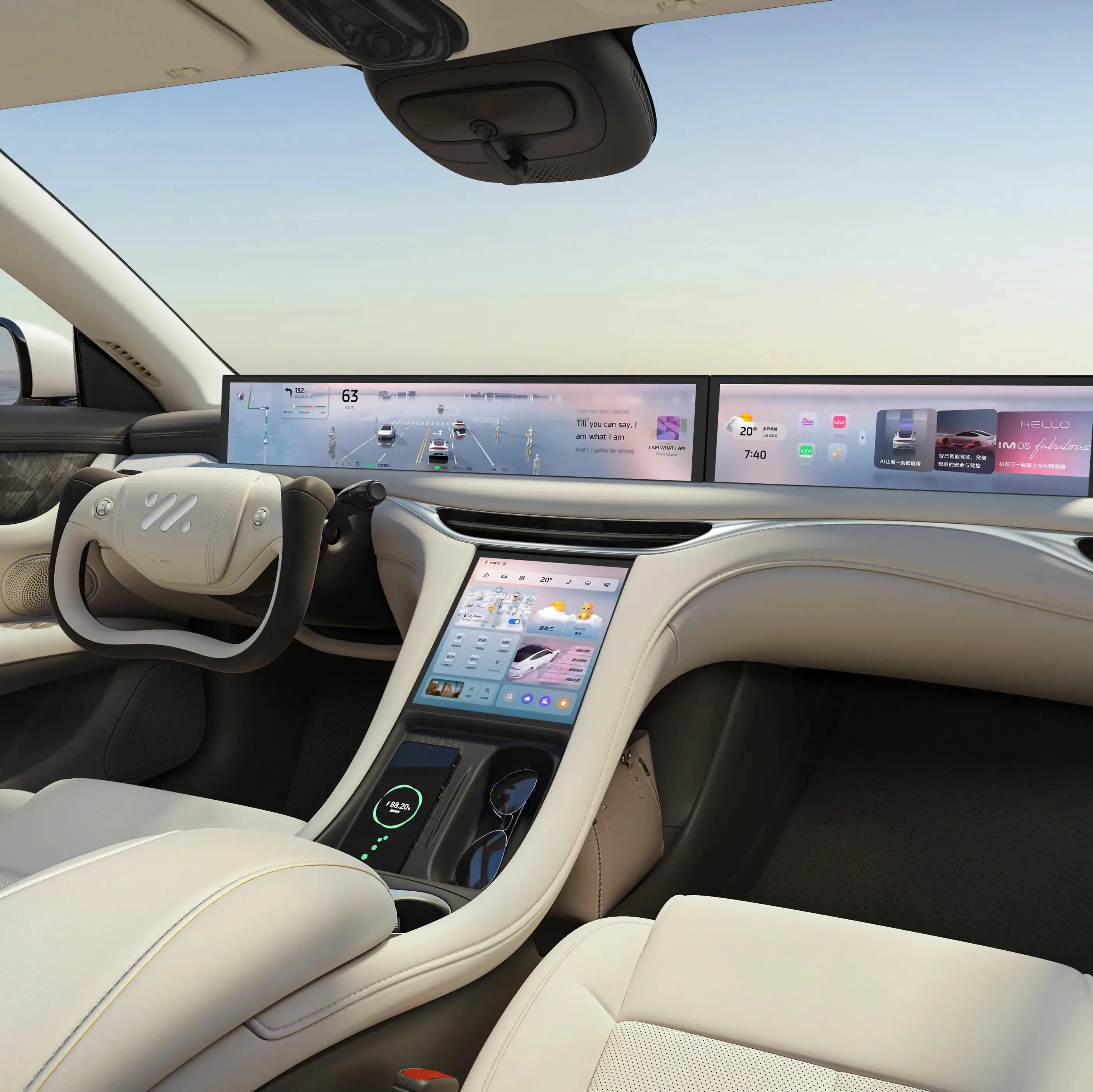 Factory Price Electric Car Offering Superior Performance and 702KM Range for IM LS6 Max - Wholesale High-Quality New Energy Vehicle - Image 5