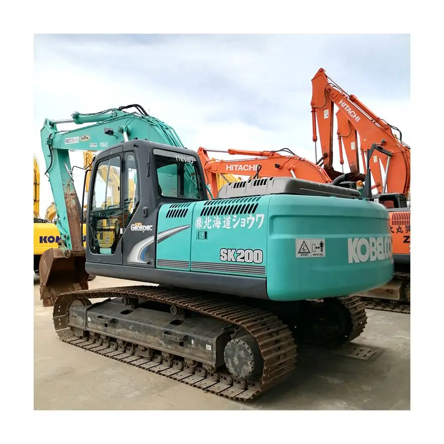Japan Kobelco Sk200 Excavator Second Hand Used Kobelco SK 200
