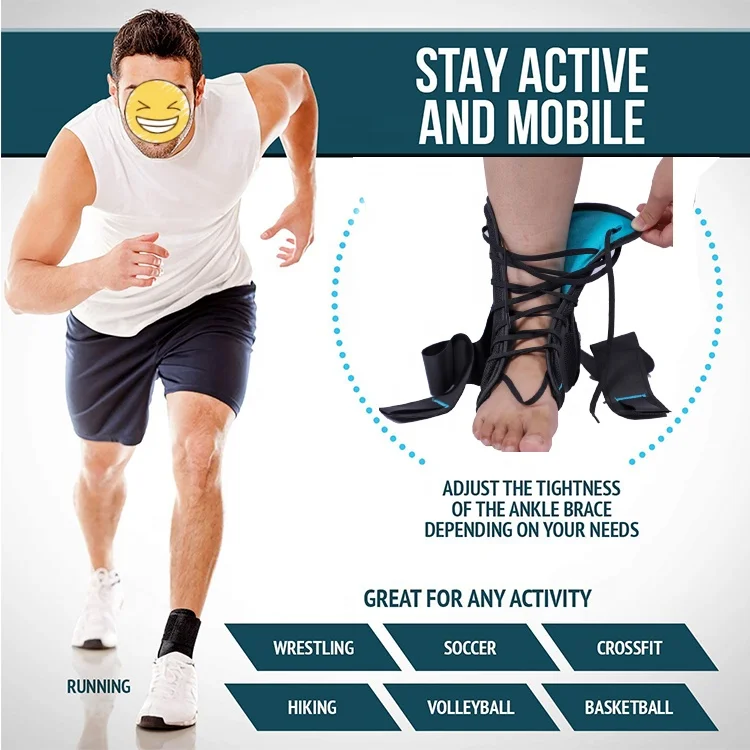 Half Open Wear Design Ankle Support Brace Ankle Sleeve for Compression  Achilles Tendon Plantar Fasciitis Relief and Support