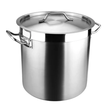 Stainless Steel Heavy-duty Large Commercial Induction Saucepan Composite Frying Pan Cookware Soup Stock Pot Cooking Pots