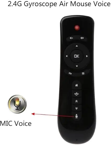 TV Remote Control Universal T2 Wireless Anti-shake Remote Controller for Samsung and Hisense TV Remote Control