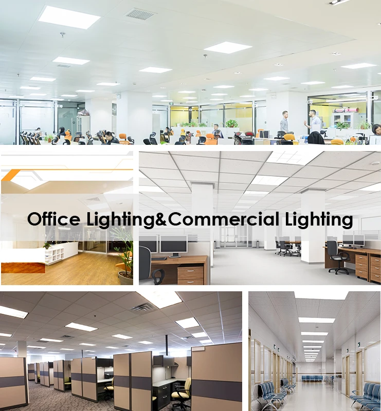 Home Decorative Office Lighting 6000k 6500k Panel Led Light 60x60