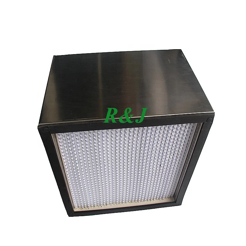 H14 99.99% High Capacity Box Style HEPA Air Filter