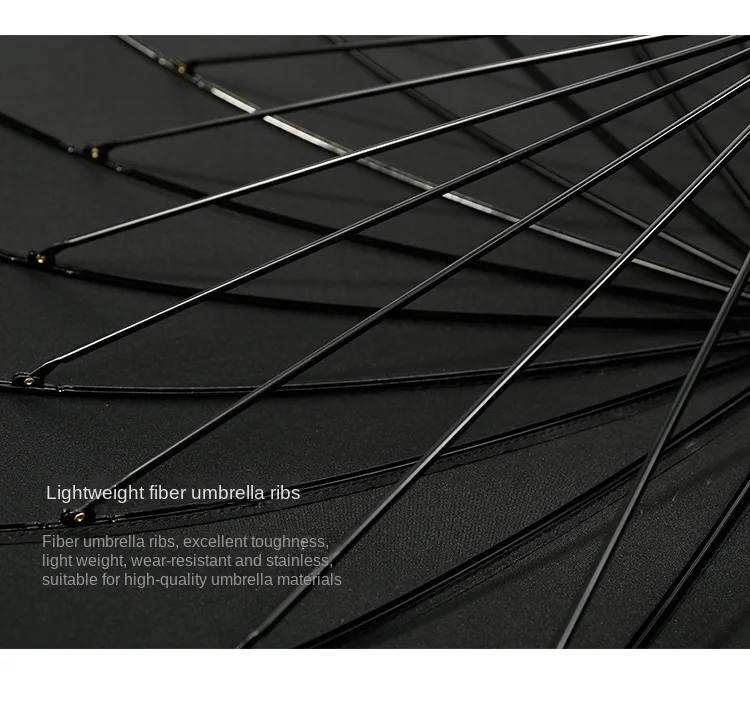 Japanese style 24 ribs manual straight rain umbrella