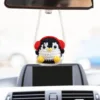 Pingüino de auriculares rojo oscilante
