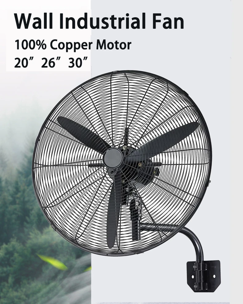 Mount Oscillating Fan, Wall, Electric Power - detail 26