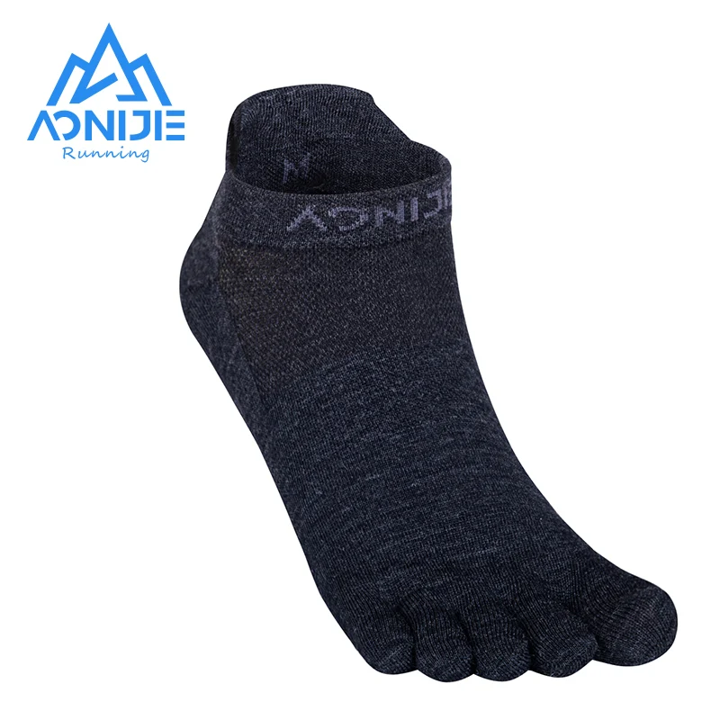 AONIJIE Toe Socks for Men and Women High Performance Athletic Running Toe Socks 