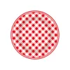 Red paper plate 7inch 10pcs