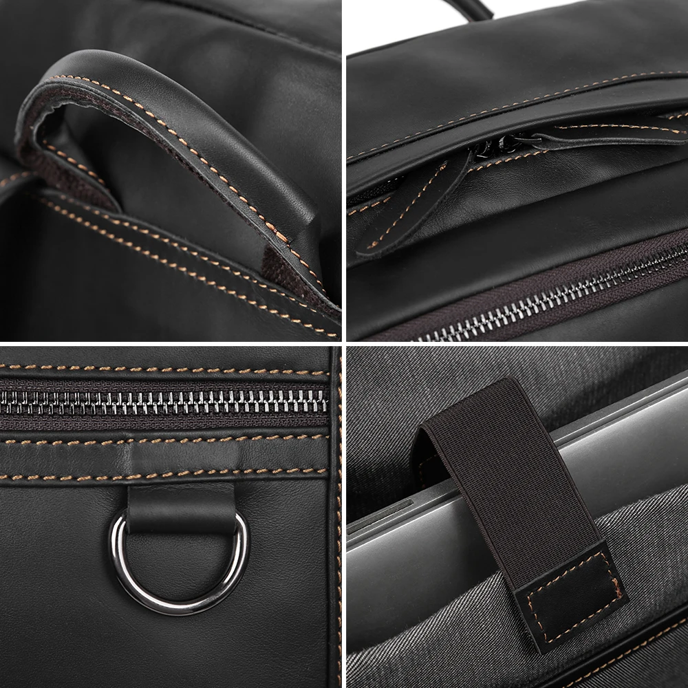 MARRANT High Quality Business Laptop Backpack Bags Genuine Leather Luxury  Backpack Leather Backpack Men