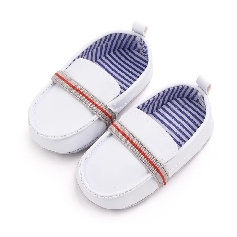 Spring Autumn Soft PU Leather Baby Toddler Boy Shoes details