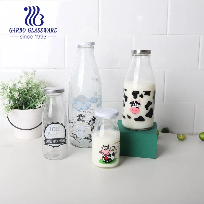 Glass milk bottle,China milk bottle,China milk bottle