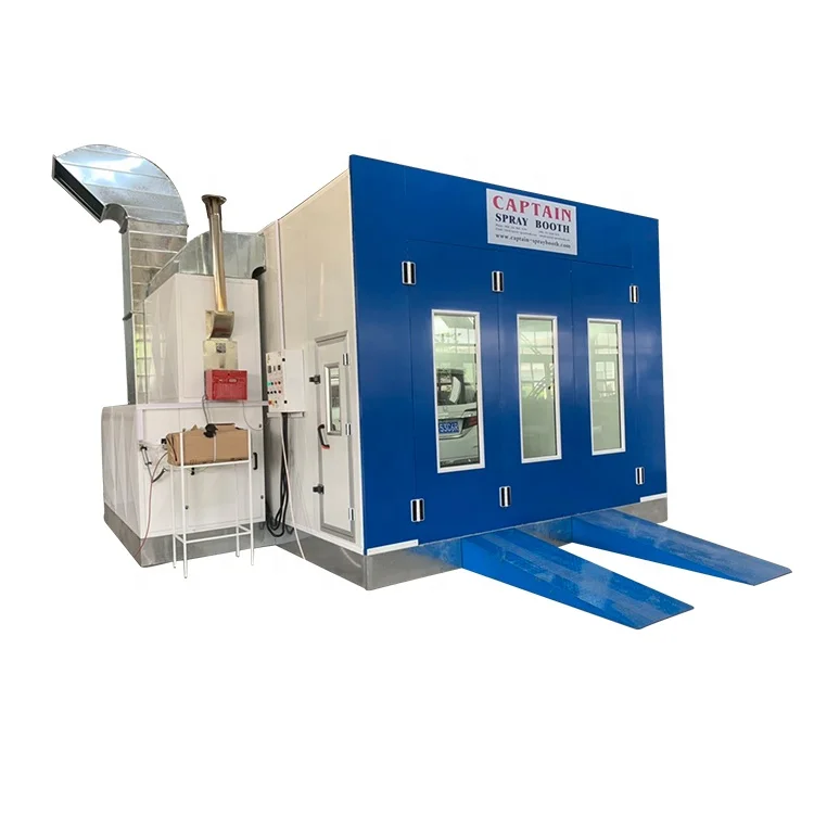 Side Light Spray Booth China Car Paint Booth Manufacturer Ce Auto Spray