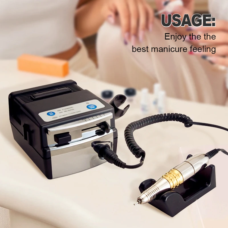 2027 AT-ND-182 AtURAWA G5 28000 RPPM Portable Electric Nail Drill Machine