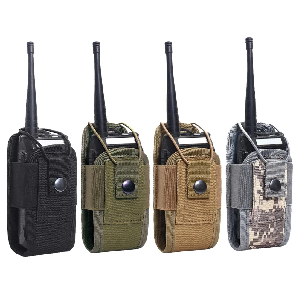 Tactical Molle Radio Walkie Talkie Pouch Waist Bag Holder Pocket Camping Hiking Interphone Holster Edc Pack Airsoft Hunting Gear Tw | DE Tactical Molle Radio Walkie Talkie Pouch Waist Bag Holder Pocket Camping Hiking Interphone Holster Edc Pack Airsoft Hunting Gear Tw | DE