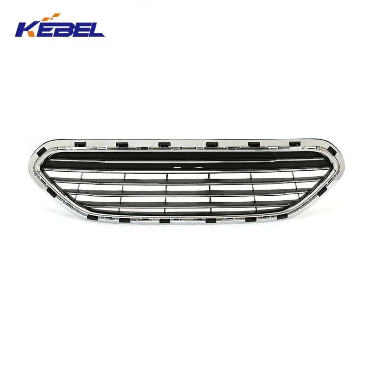 Auto Parts USA Type Front Grille OEM D2BZ-17B968-AA Chromed Car Grills for Ford Fiesta 2013 2014 2015 2016