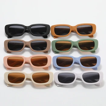 2024 luxury trends Fashion vintage customize boys girls square frames kids shades sunglasses bulk