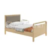 Cama de madera maciza para cuidado personal, modelo 4.
