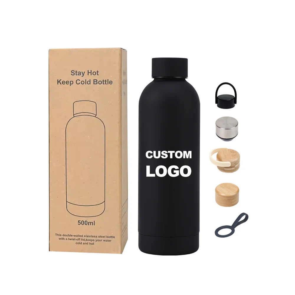 Customized Color Logo 1000ml Reusable Gym Sport Metal Bottles Stainless ...