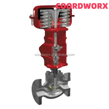 87-21615A Masoneilan 21000 Series Top Guided Globe Control Valves,  with SVi1000 Digital Valve Positioner
