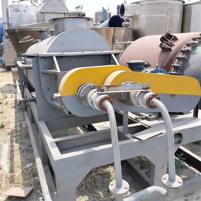 Double-shaft paddle dryer, 20 square meters, industrial drying, mining (ore drying), textile (fiber pretreatment), etc