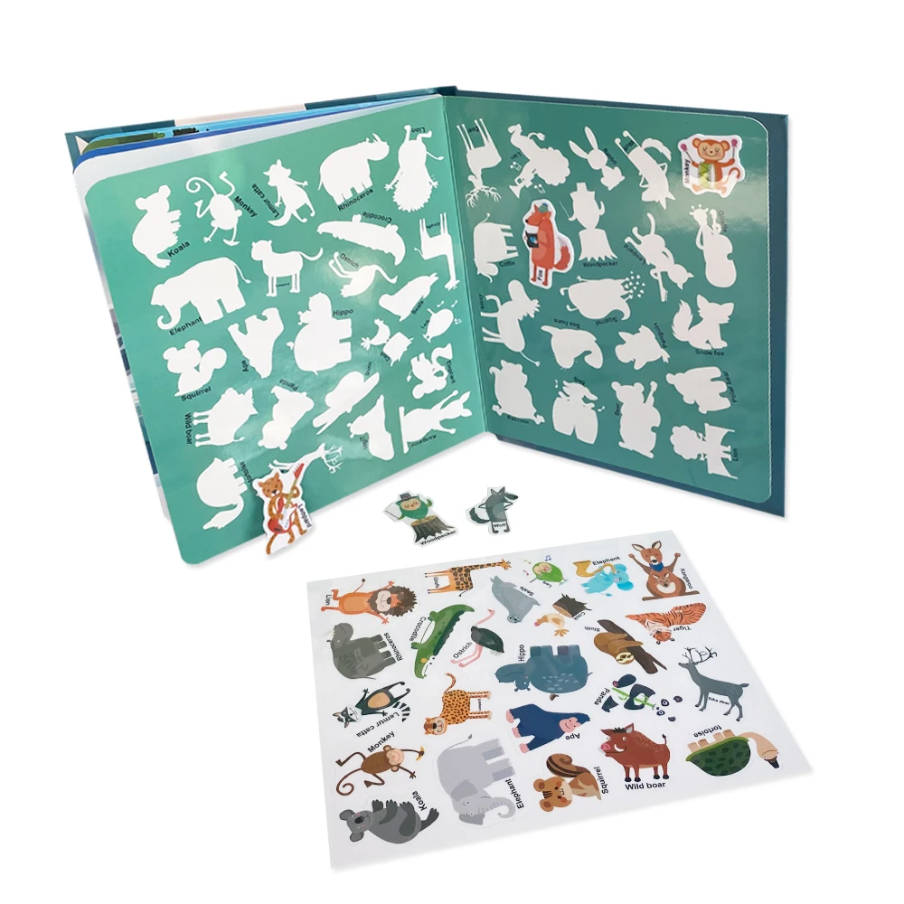 Early Education Enlightenment Magic Jelly Quiet Paste Book Children