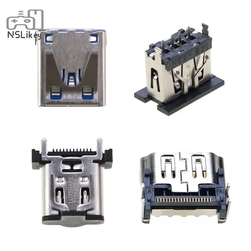 Nslikey Hd Port For Ps5 Console Usb 3.0 2.0 Typec Interface Socket