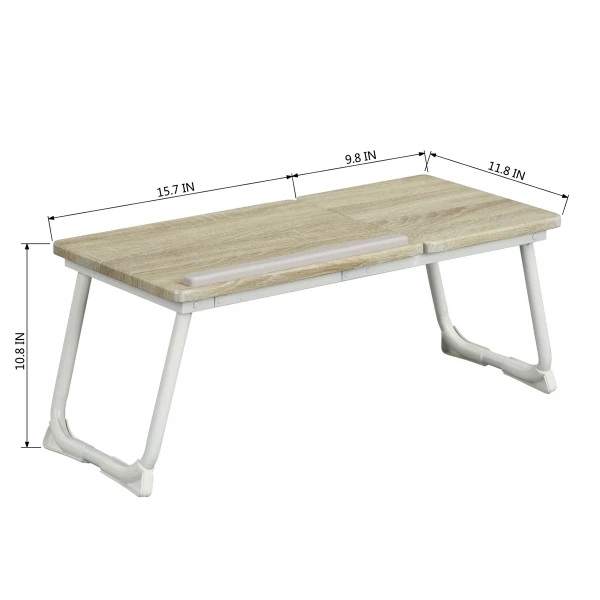 Laptop Table for Bed Foldable Table Portable Laptop Tray Table Notebook Stand Reading Eating Breakfast Watching Movie on Bed