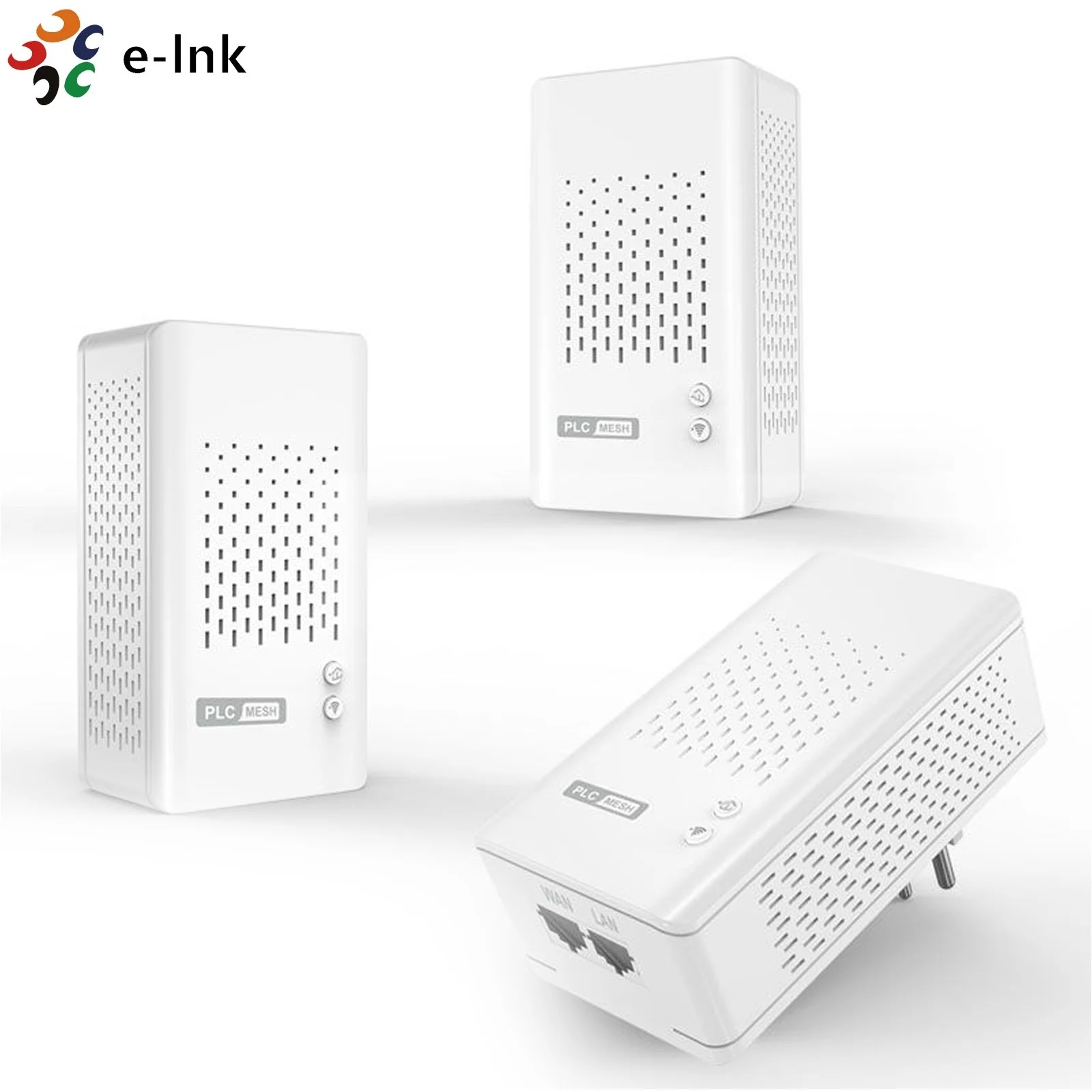 1200mbps Wireless 2 Port Powerline Adapter Kit Wifi Plc Modem