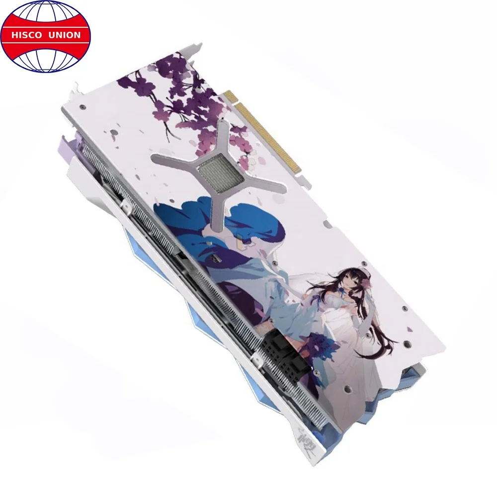 YESTON Radeon RX 6800 16GB SAKURA HITOMI GDDR6 Graphics Card