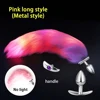 Metallo lungo rosa