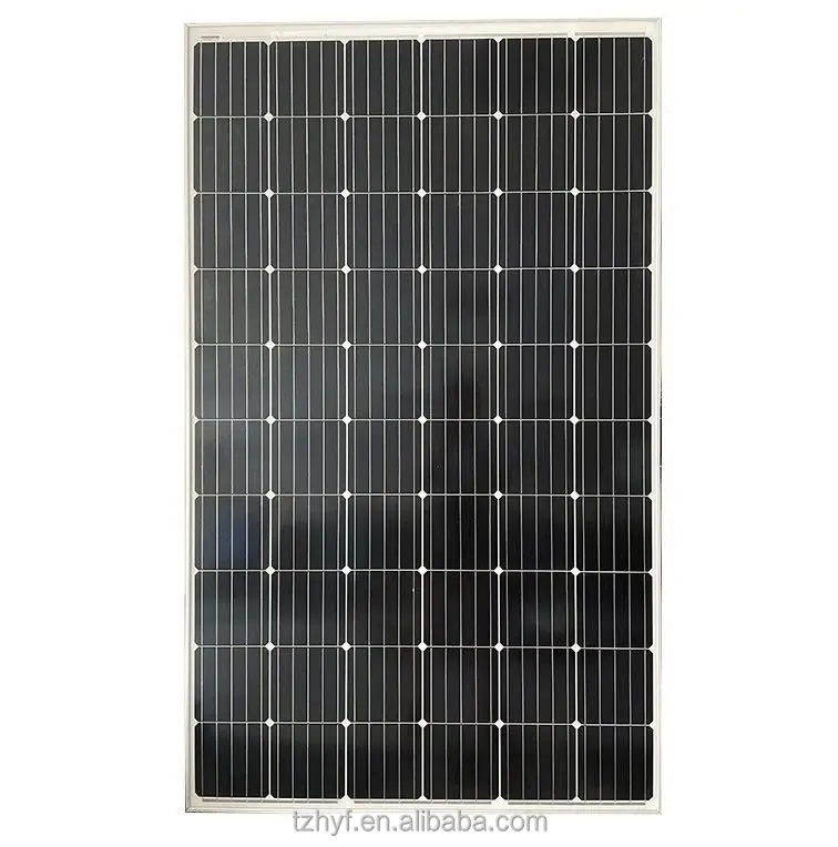 Monocrystalline Solar Panel 250w High Efficiency 150w160w 180w 200w 250w 270w 300w Small Size Mono Custom Solar Panels Price