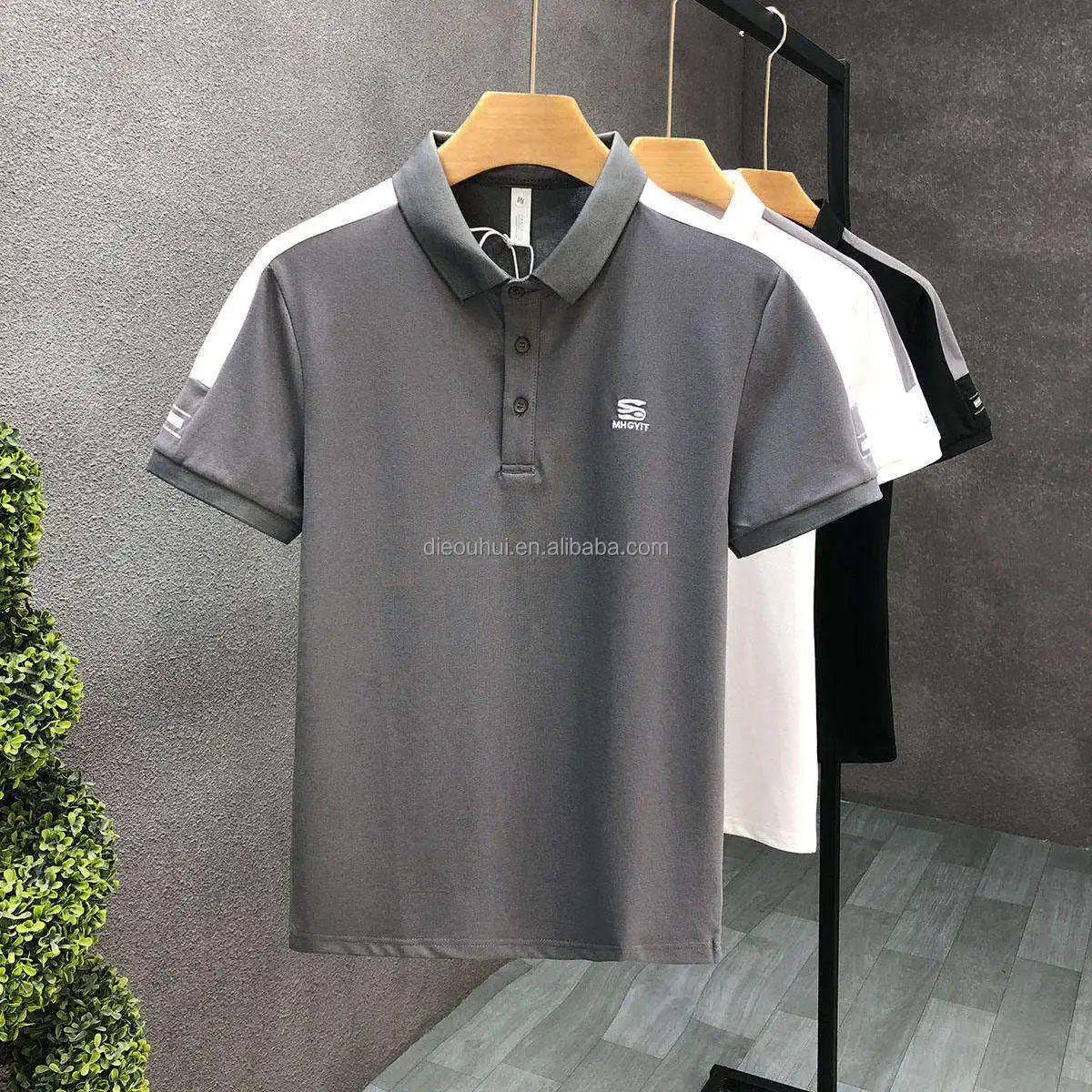 220gsm Polo T-shirt With Stiff Collar Men's Polo T-shirt - Buy Men's ...