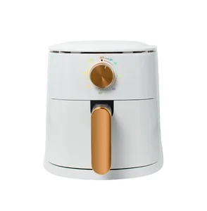 Wholesale Custom Mini Smart Air Fryer 3L 4L Capacity Square Plastic Manual Power Household Use Hot Air Fryer Mechanical Knob