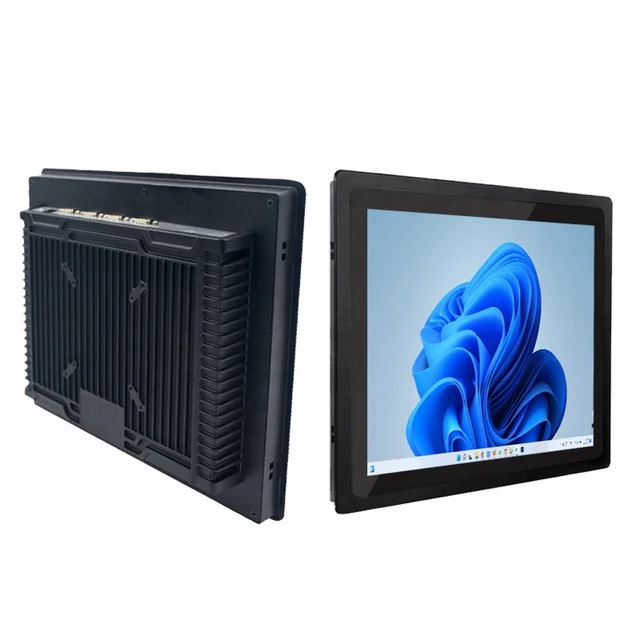 IP65 10.4 15 15.6 21.5 Inch Vandal-Proof Rugged PC for Windows Linux All in One Touch Screen Embedded Industrial AIO Panel PC