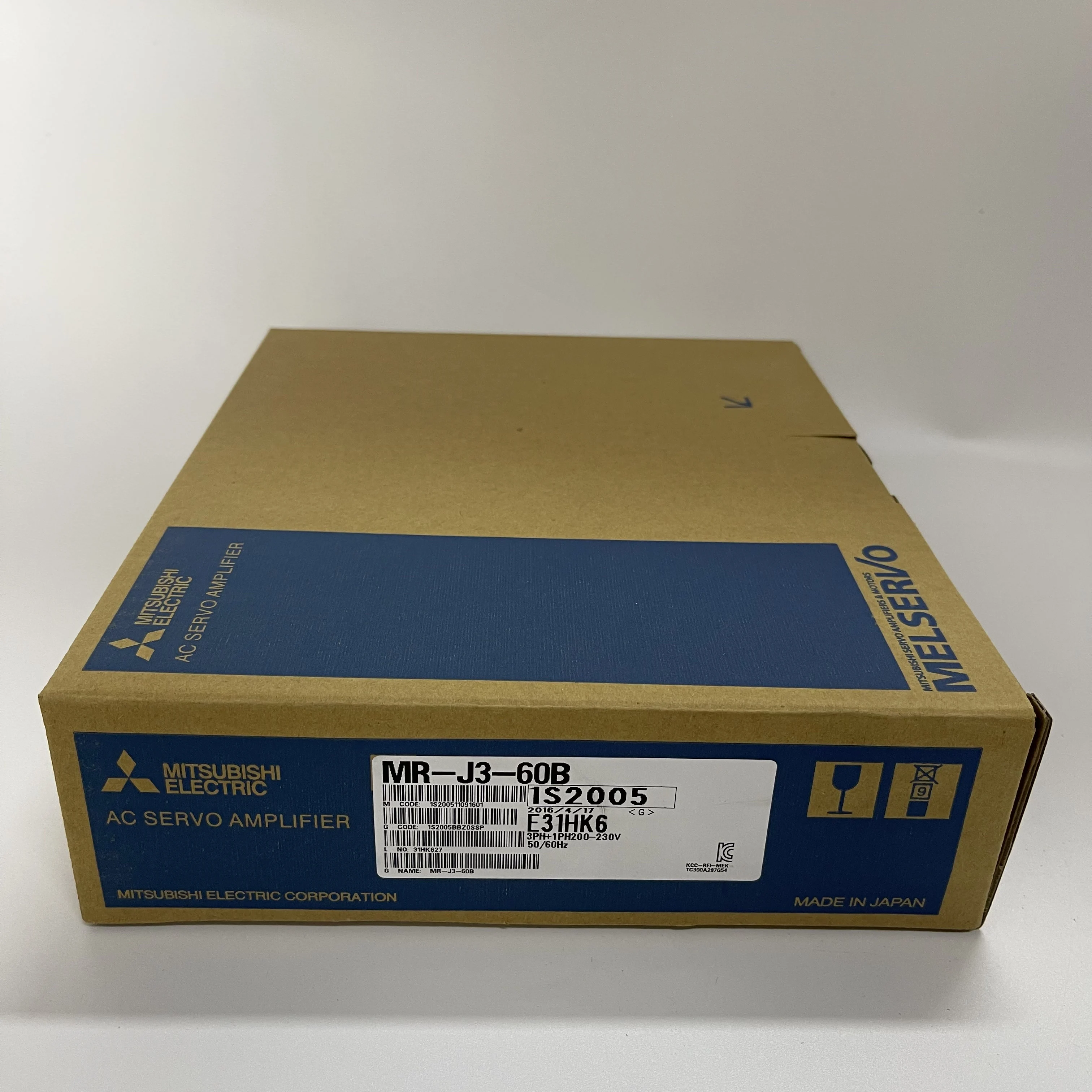 MITSUBISHI AC Servo Amplifier MR-J3-60B MITSUBISHI AC Servo Amplifier MR-J3-60B