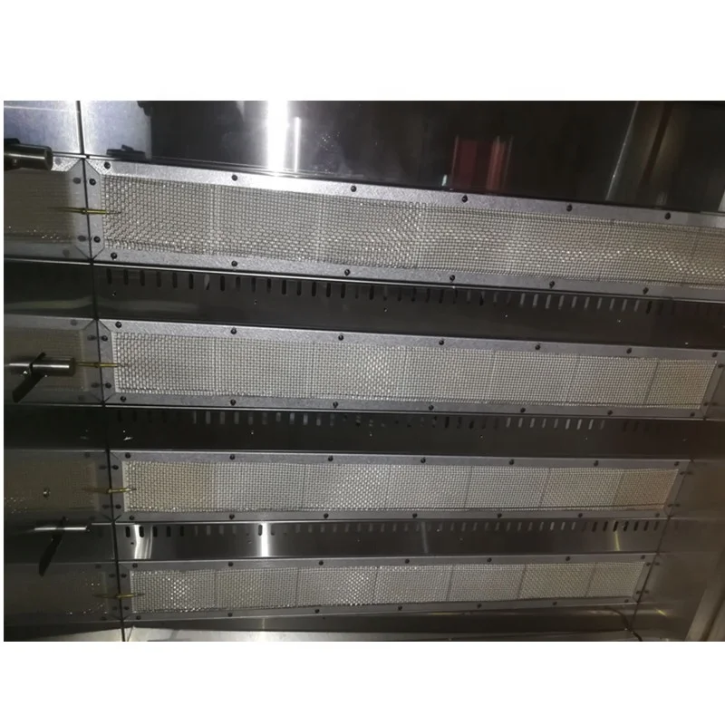 
 VIGEVR professional 5 Rods commercial camping gas chicken rotating oven  