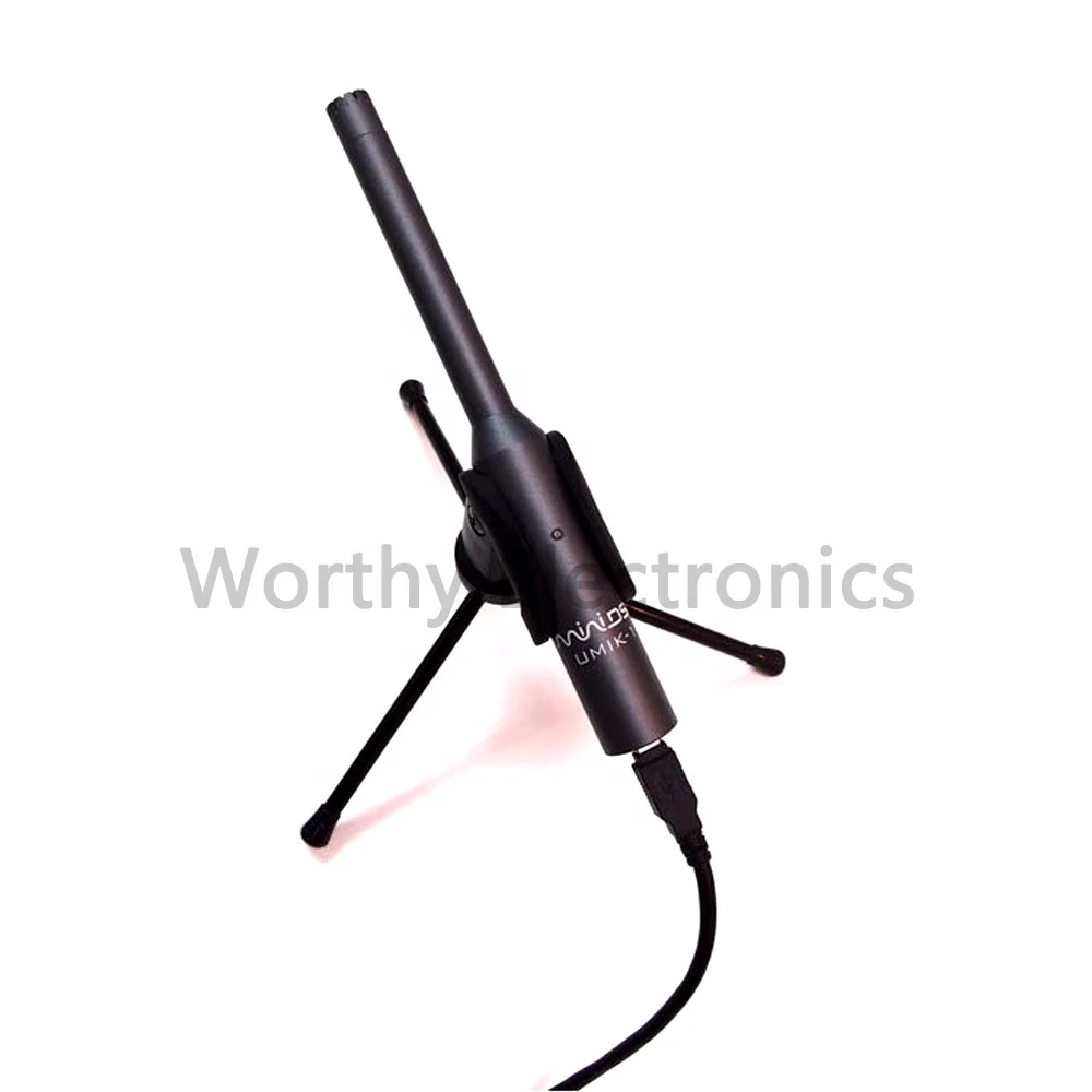 UMIK-1 miniDSP電気音響場測定マイクテストマイクカーブ