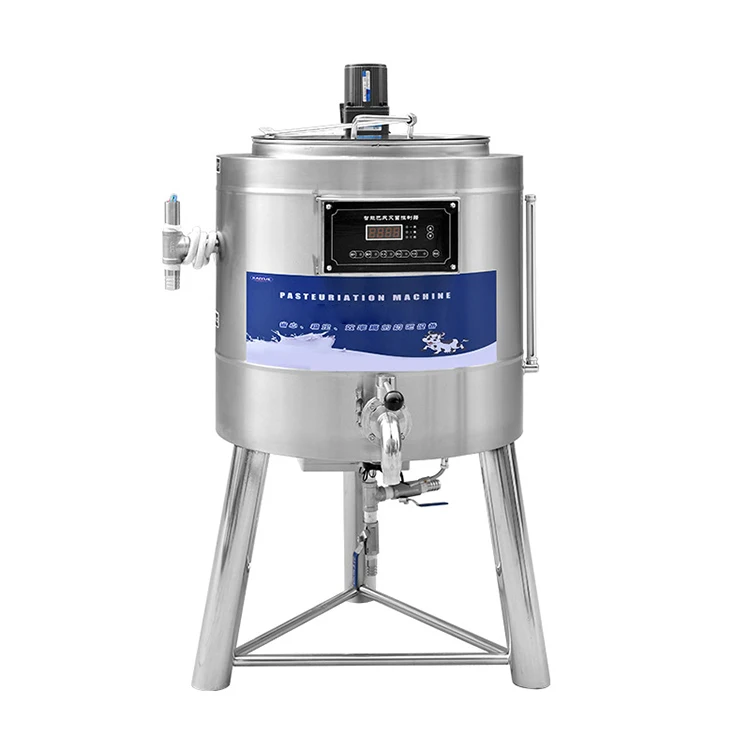 30L 50L 75L 100L Factory Price Small Automatic Milk Pasteurization Machine for Making Yoghurt