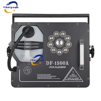 LED 1500W Fog Machine DMX Vertical Stage TV Show Effect Machine for Disco Wedding Party Equipment
