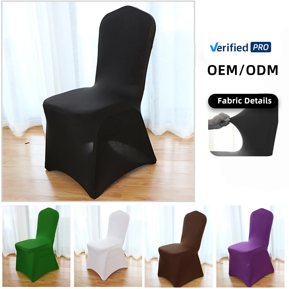 Custom Color Chair Cover Stretch Dining Party Event Spandex Chair