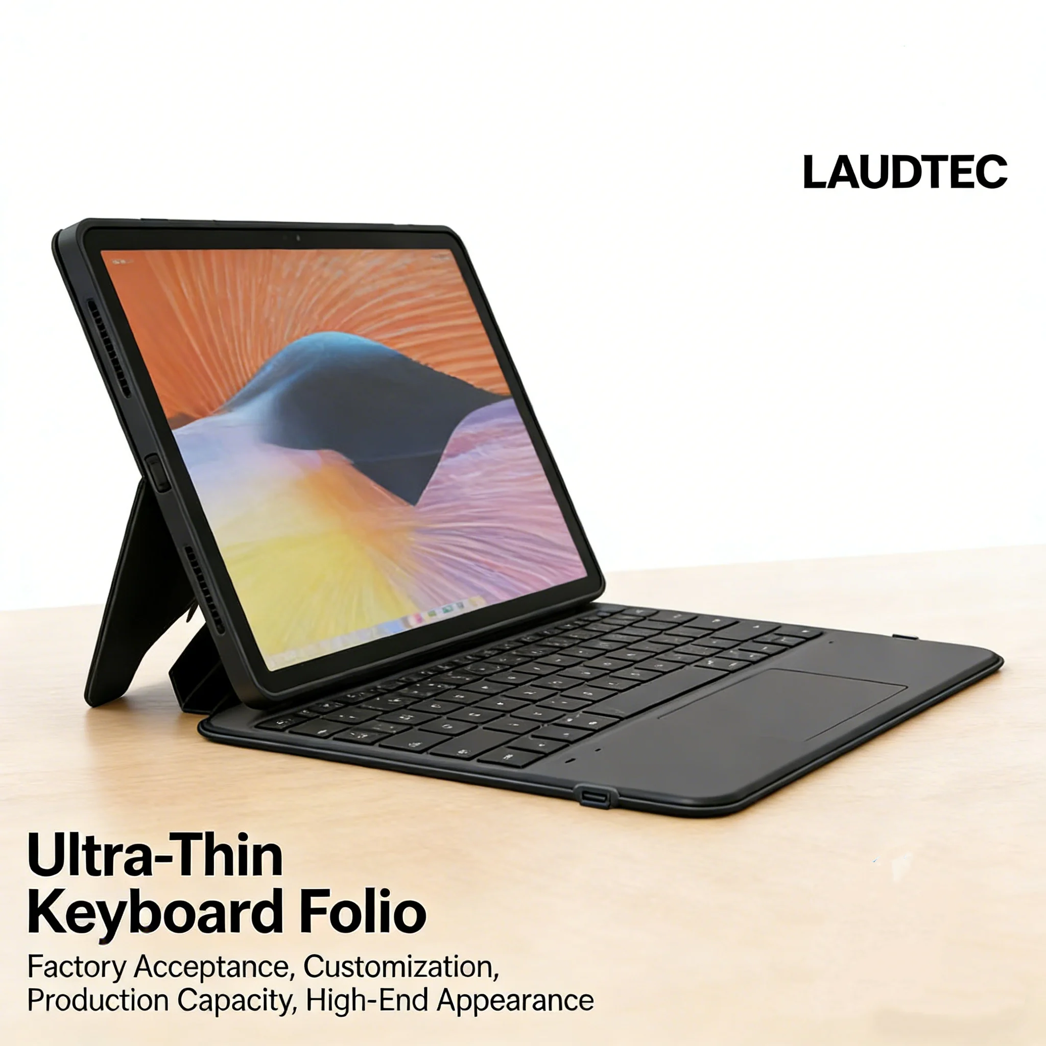 Magic Keyboard Case for iPad Air for iPad Pro Removable Magnetic Keyboard with Dual-Orientation OEM/ODM/Private Label