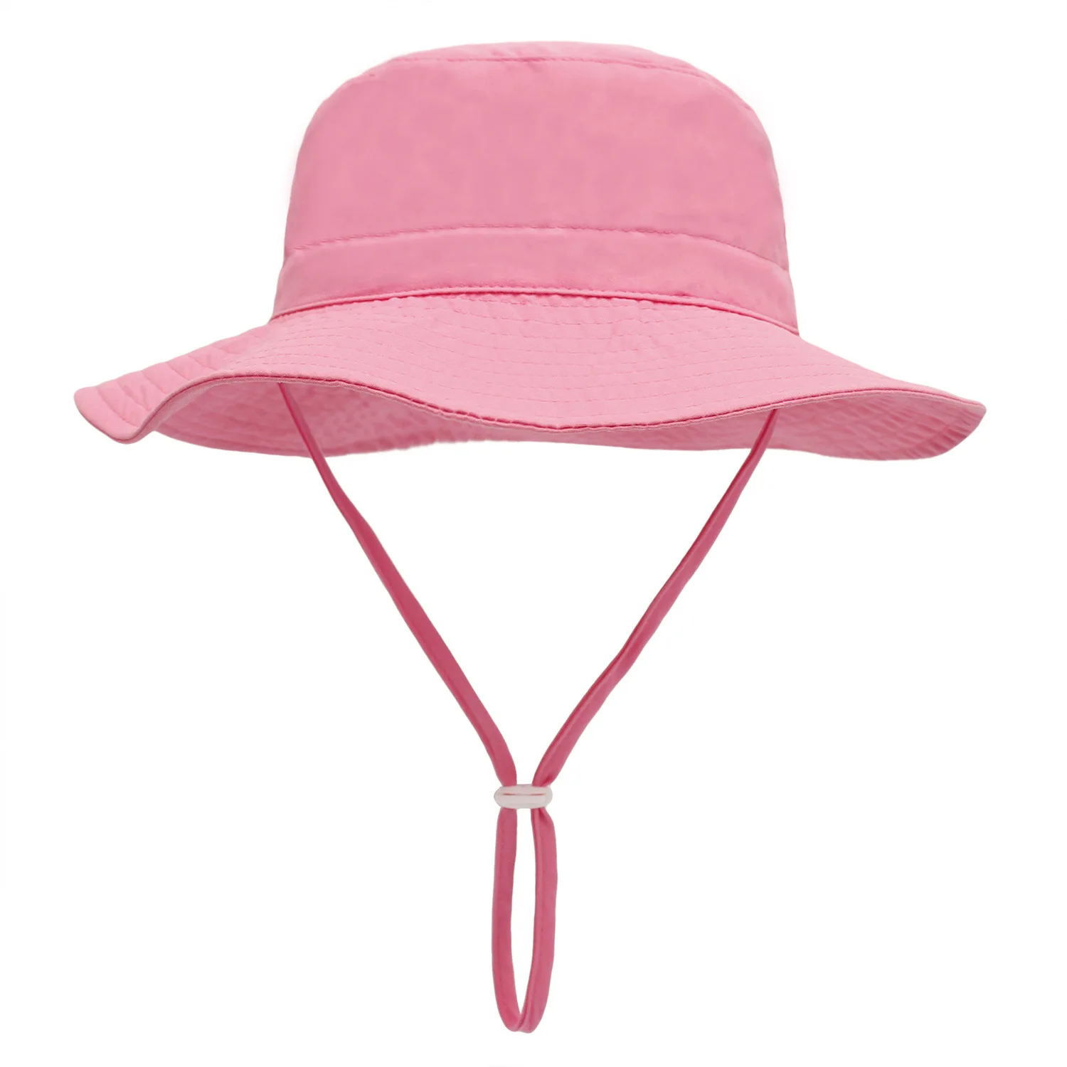 Women Wide Brim Summer Sun Hat Wired Edge Beach Bucket Fishing Hats Pink Pink Sun Hats main image 2