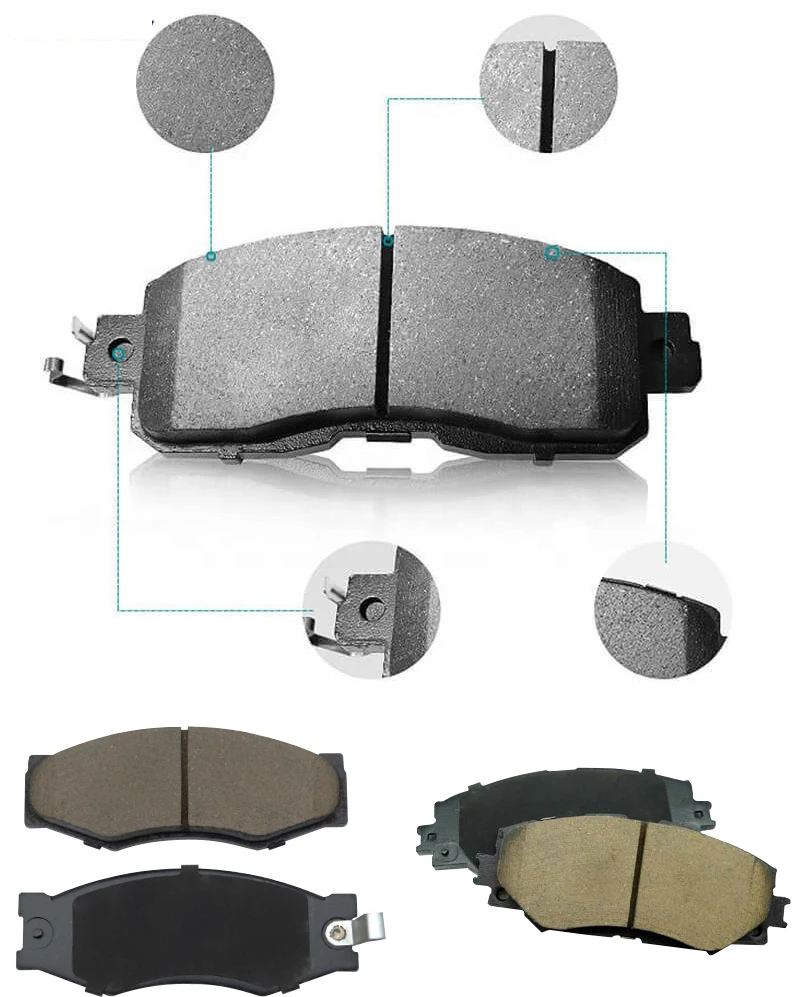 High Performance New Style Factory Price Car Exterior Accessories Brake Pads For Korea Hiq