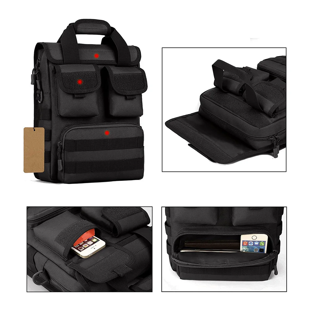 FREE SAMPLE Assault Messenger Bag Men's Practical Sling Shoulder Bag Briefcase Assault Equipment Handbag Practical Carrying Bag