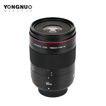 YONGNUO YN60mm F2NE MF Macro Lens Manual Focus F2 Large Aperture for Nikon D500/D750/D600/D700/D800/D810/D300/D300S DSLR Cameras detail image